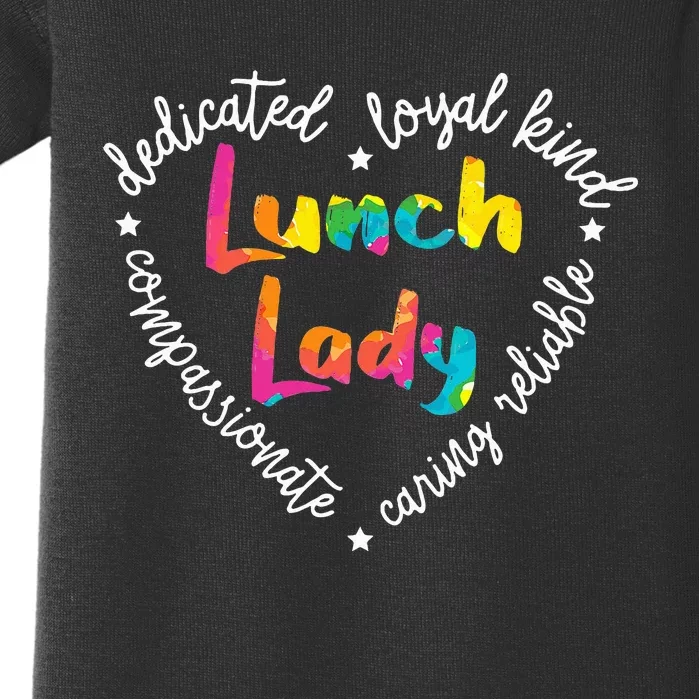 Lunch Lady Cafeteria Worker Dinner Lady Cook Job Profession Baby Bodysuit