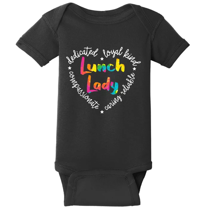 Lunch Lady Cafeteria Worker Dinner Lady Cook Job Profession Baby Bodysuit