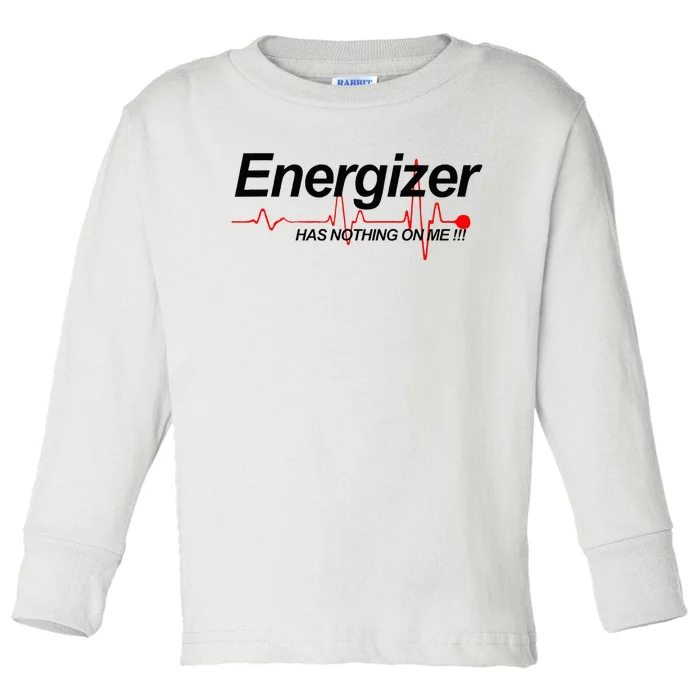 Lvad Lvad Clothing Energizer Has Nothing On Me Toddler Long Sleeve Shirt