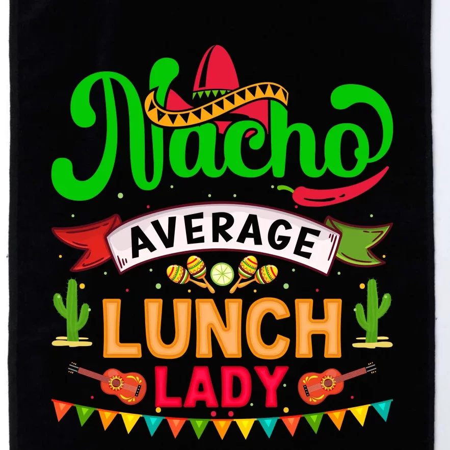 Lunch Lady Cinco De Mayo T Platinum Collection Golf Towel