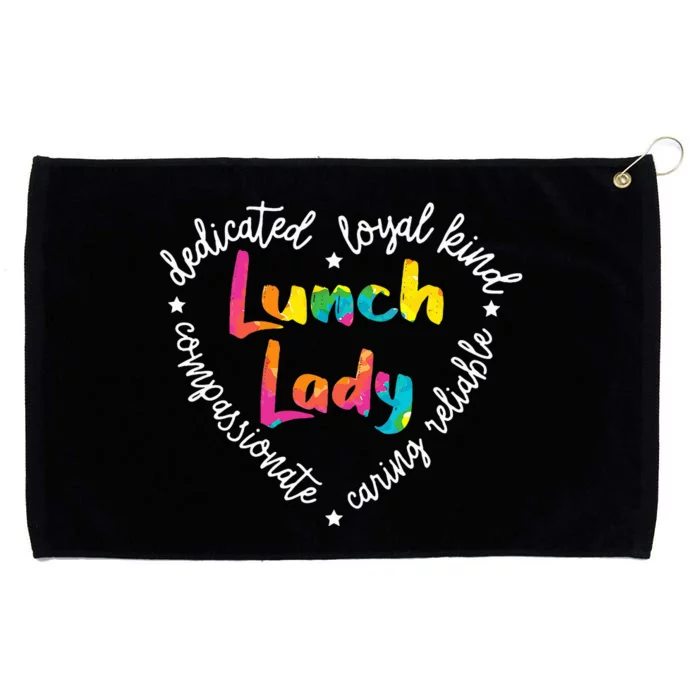 Lunch Lady Cafeteria Worker Dinner Lady Cook Job Profession Grommeted Golf Towel