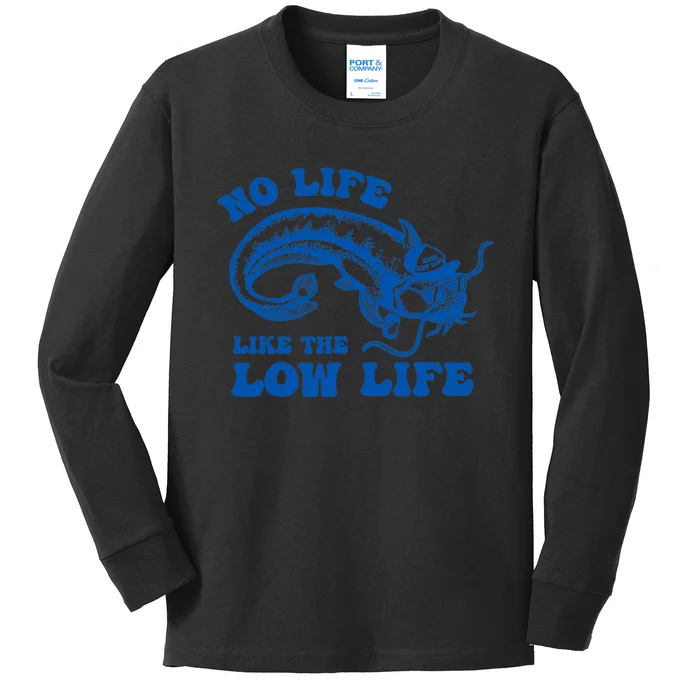 Low Life Catfish Kids Long Sleeve Shirt