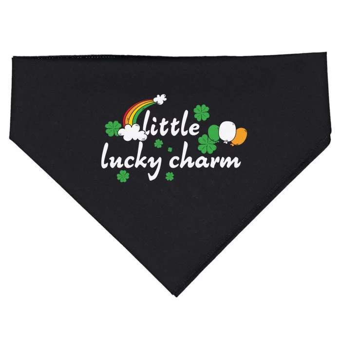 Little Lucky Charm St Patricks Day USA-Made Doggie Bandana