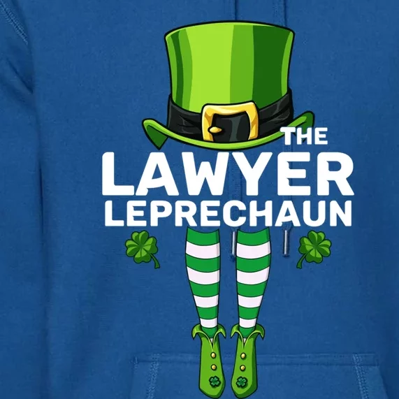 Lawyer Leprechaun Costume Gift Cute Gift Matching Family Gift Premium Hoodie