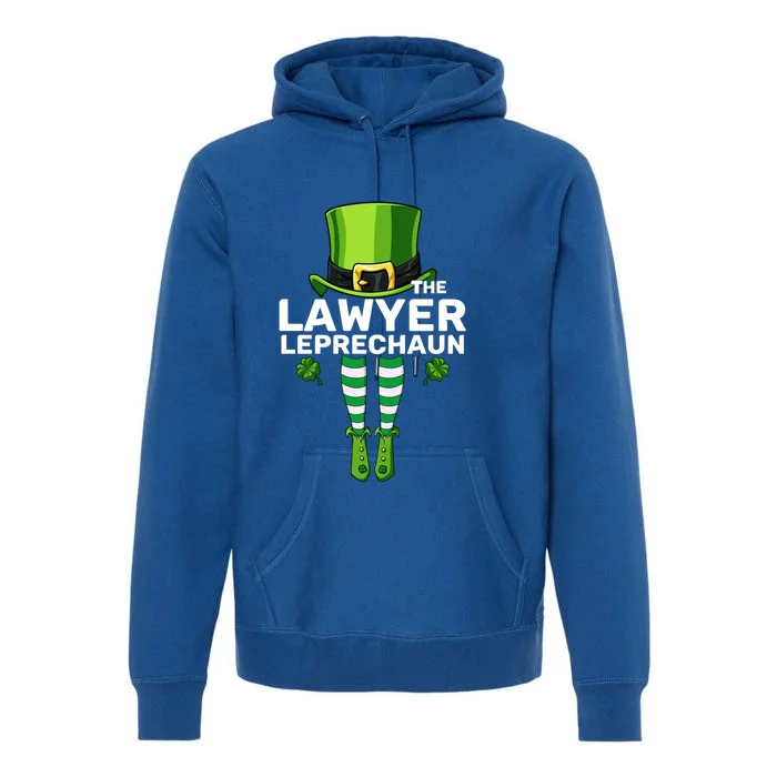 Lawyer Leprechaun Costume Gift Cute Gift Matching Family Gift Premium Hoodie