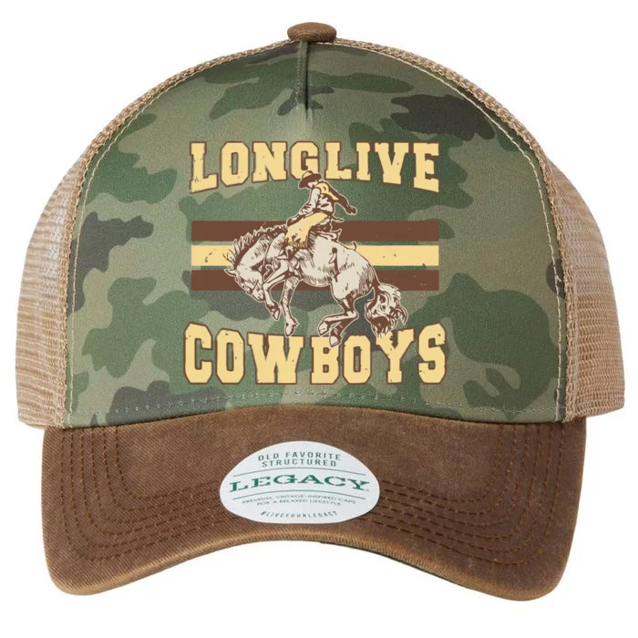 Long Live Cowboys Western Legacy Tie Dye Trucker Hat