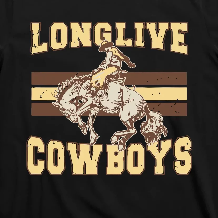 Long Live Cowboys Western T-Shirt