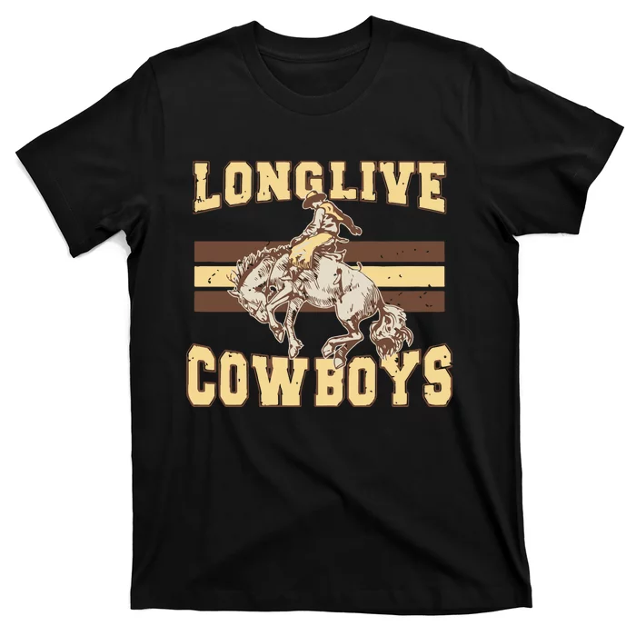 Long Live Cowboys Western T-Shirt