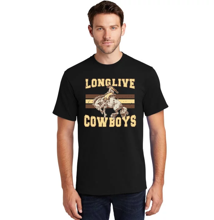 Long Live Cowboys Western Tall T-Shirt