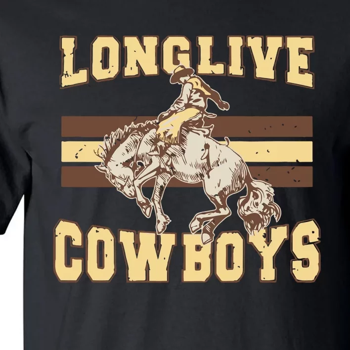 Long Live Cowboys Western Tall T-Shirt