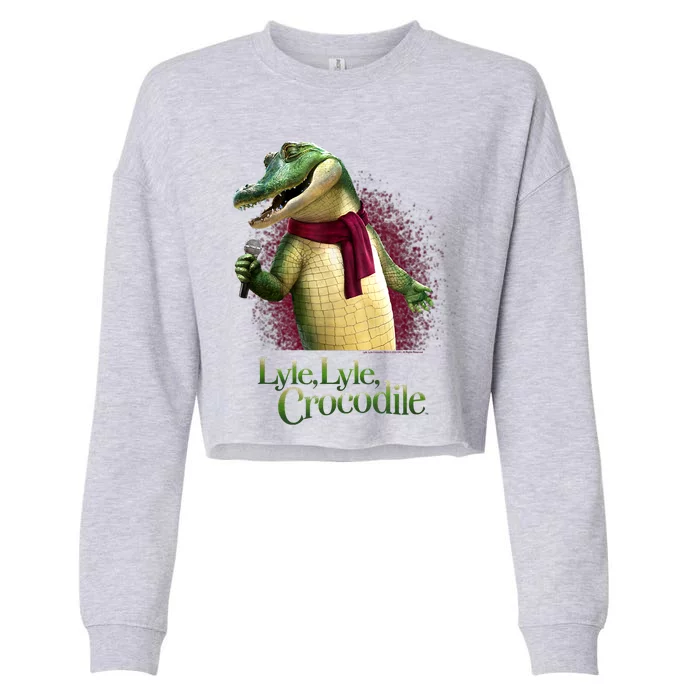 Lyle, Lyle, Crocodile Movie Singing Lyle Cropped Pullover Crew