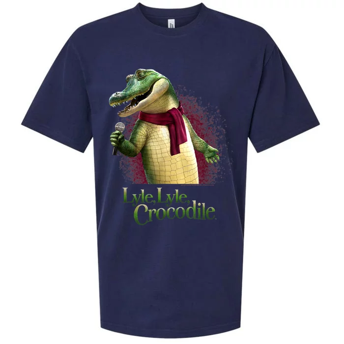 Lyle, Lyle, Crocodile Movie Singing Lyle Sueded Cloud Jersey T-Shirt