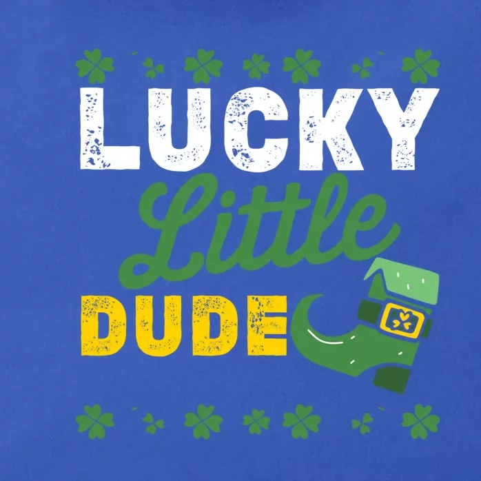 Lucky Little Dude Funny St Patricks Day Gift Zip Tote Bag