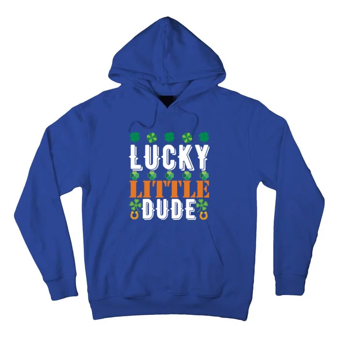 Lucky Little Dude Funny St Patrick' Day Gift Tall Hoodie