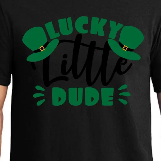 Lucky Little Dude St Patrick's Day Costume Short Sleeve Gift Pajama Set