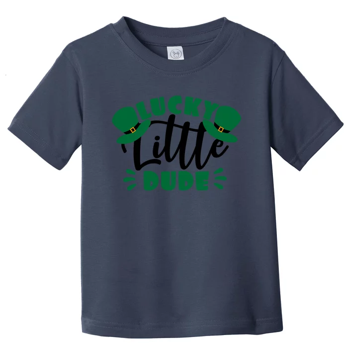 Lucky Little Dude St Patrick's Day Costume Short Sleeve Gift Toddler T-Shirt