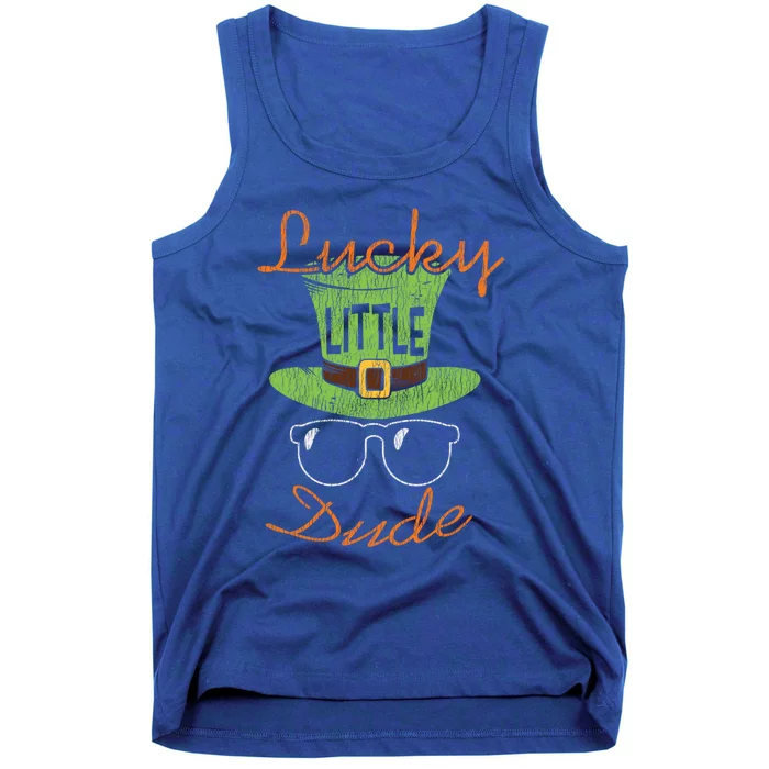 Lucky Little Dude St Patrick's Day Matching Gift Funny Gift Tank Top