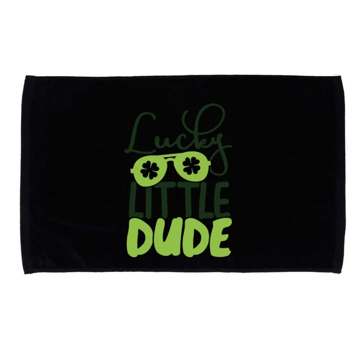 Lucky Little Dude St Patrick's Day Gift Microfiber Hand Towel