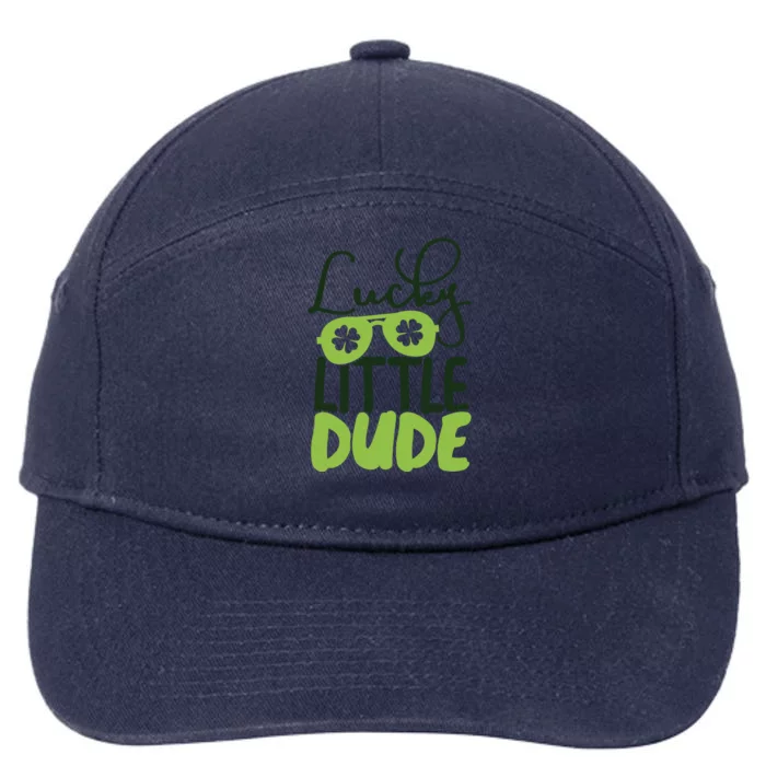 Lucky Little Dude St Patrick's Day Gift 7-Panel Snapback Hat