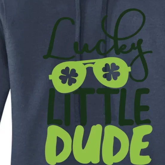 Lucky Little Dude St Patrick's Day Gift Women's Pullover Hoodie