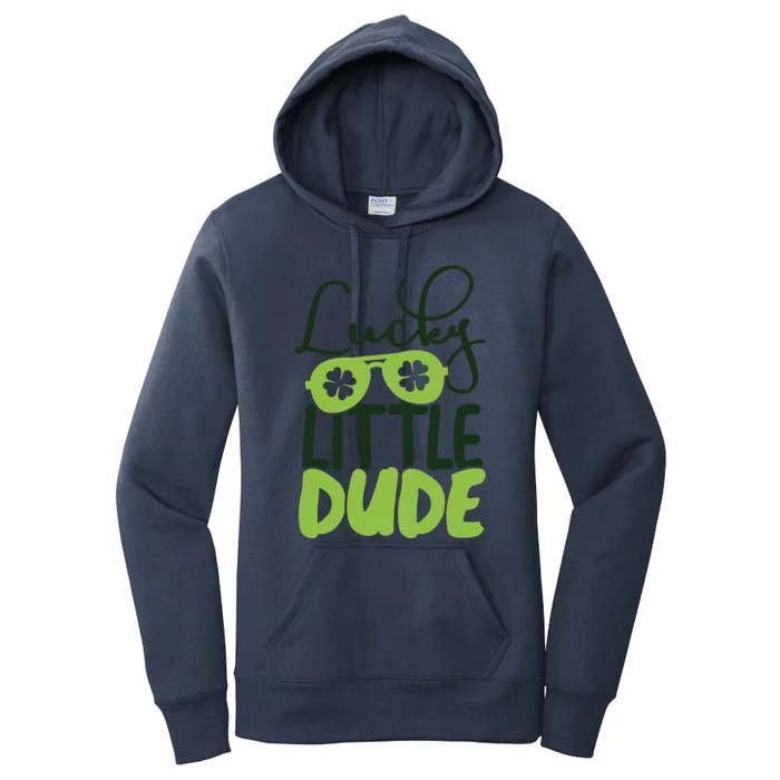 Lucky Little Dude St Patrick's Day Gift Women's Pullover Hoodie