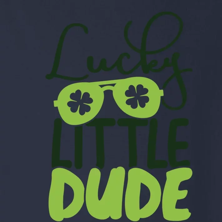 Lucky Little Dude St Patrick's Day Gift Toddler Long Sleeve Shirt