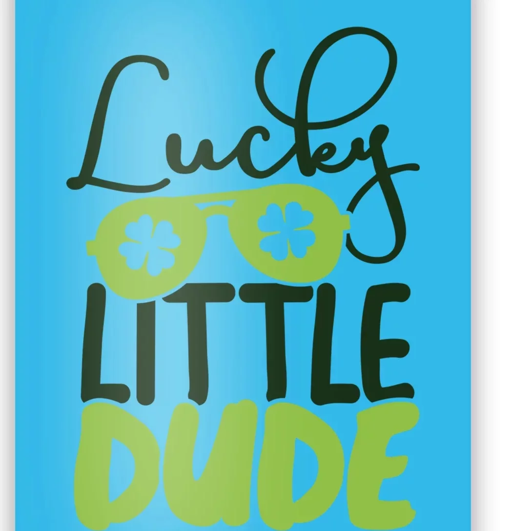 Lucky Little Dude St Patrick's Day Gift Poster