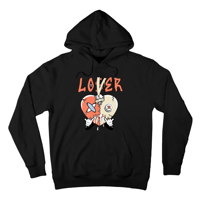 Loser Lover Drip Heart Crimson Bliss 5s Matching Hoodie