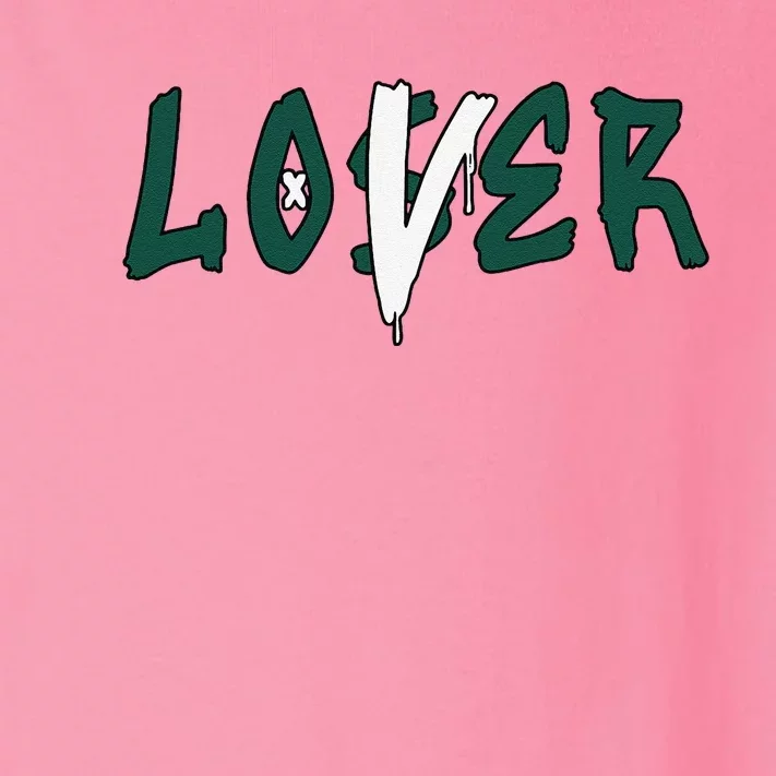 Loser Lover Drip Matching Oxidized Green 4s Toddler Long Sleeve Shirt