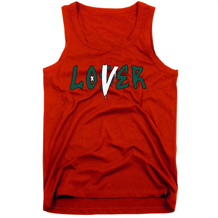 Loser Lover Drip Matching Oxidized Green 4s Tank Top