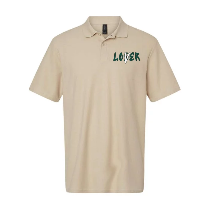 Loser Lover Drip Matching Oxidized Green 4s Softstyle Adult Sport Polo