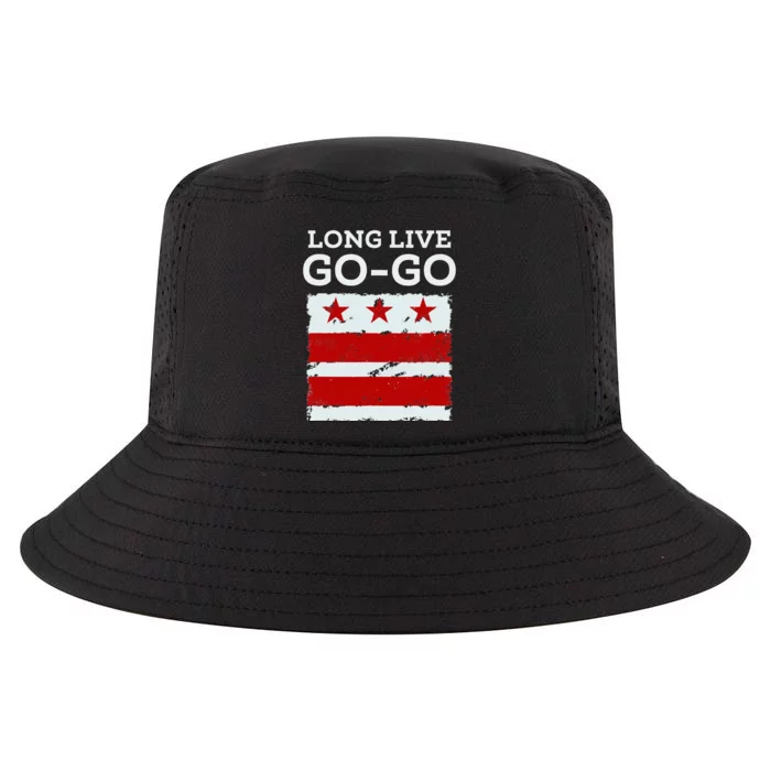 Long Live D.C. Gogo. Washington D.C. Cool Comfort Performance Bucket Hat