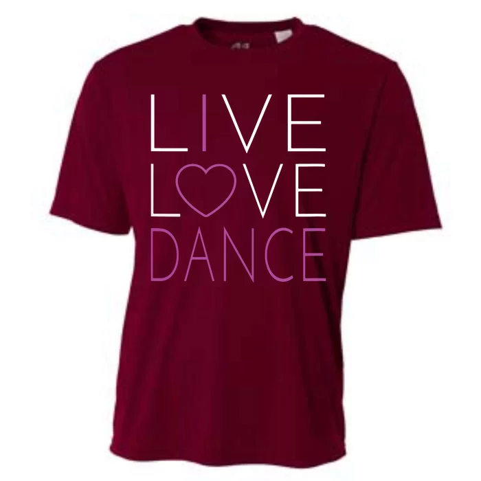 Live Love Dance I Love Dance Cooling Performance Crew T-Shirt