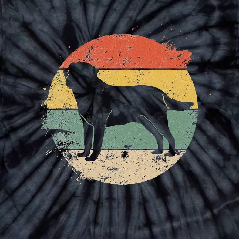 Labrador Lab Dog Yellow Black Labrador Retriever Tie-Dye T-Shirt