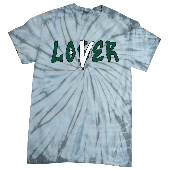 Loser Lover Drip Matching Oxidized Green 4s Tie-Dye T-Shirt