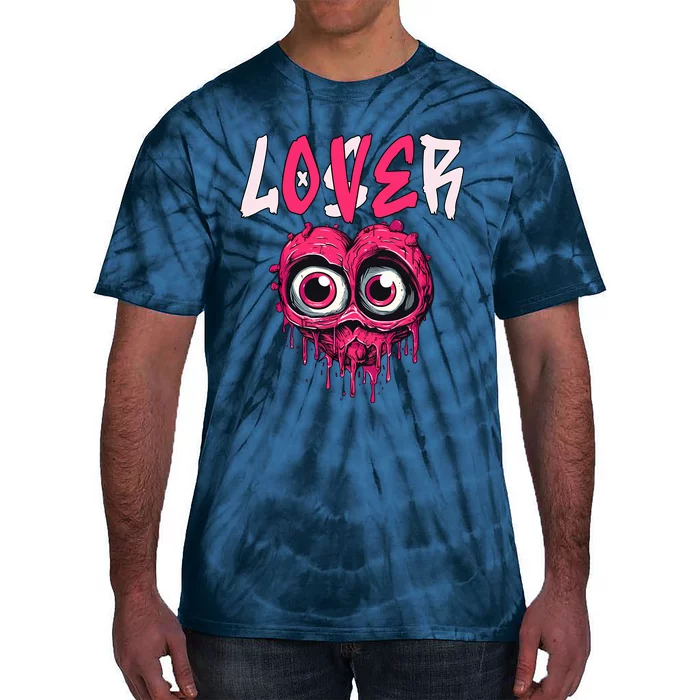 Loser Lover Drip Pink Heart Matching Outfit Tie-Dye T-Shirt