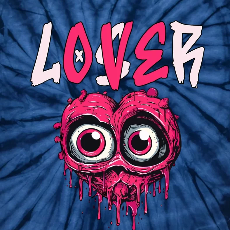 Loser Lover Drip Pink Heart Matching Outfit Tie-Dye T-Shirt