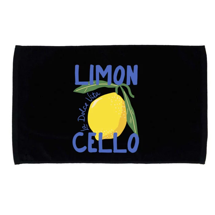 Limoncello La Dolce Vita Italy Microfiber Hand Towel