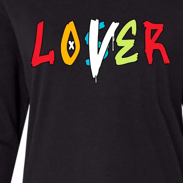 Loser Lover Drip Fruity Pebbles Dunk Low Matching Womens Cotton Relaxed Long Sleeve T-Shirt