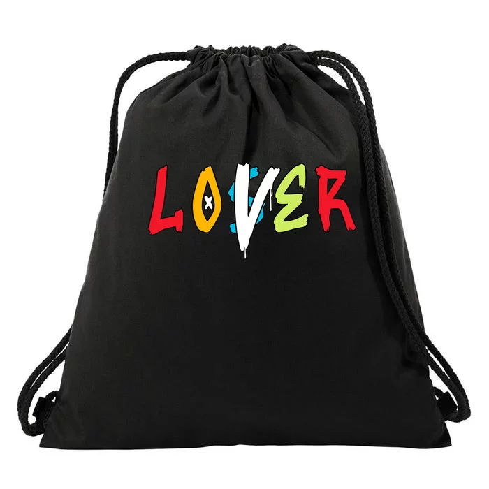 Loser Lover Drip Fruity Pebbles Dunk Low Matching Drawstring Bag