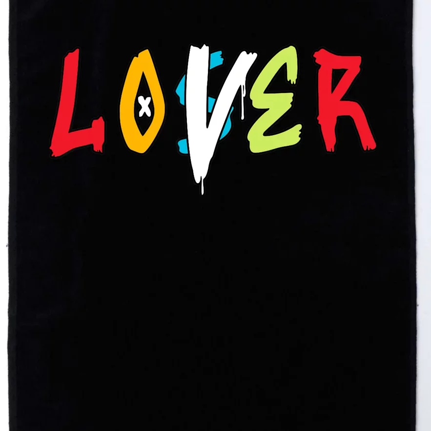 Loser Lover Drip Fruity Pebbles Dunk Low Matching Platinum Collection Golf Towel