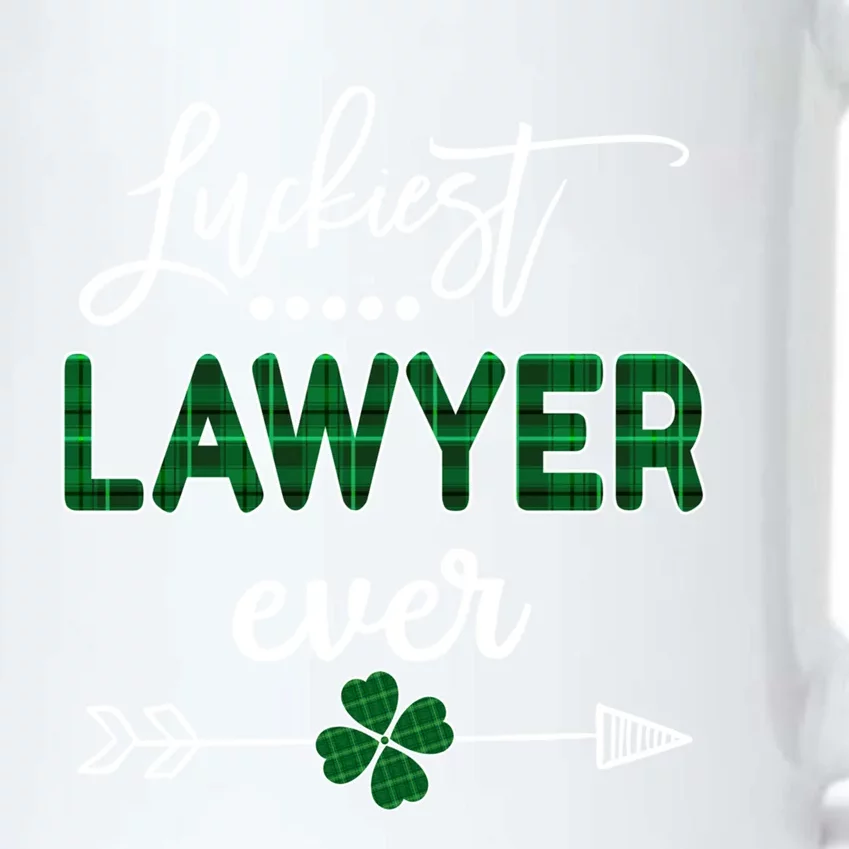 Luckiest Lawyer Ever Meaningful Gift St Patricks Day Gift Black Color Changing Mug