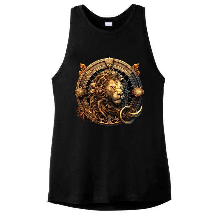 Leo Ladies Tri-Blend Wicking Tank