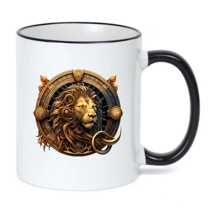 Leo Black Color Changing Mug