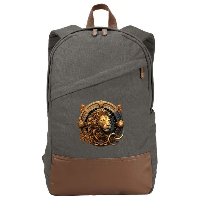 Leo Cotton Canvas Backpack