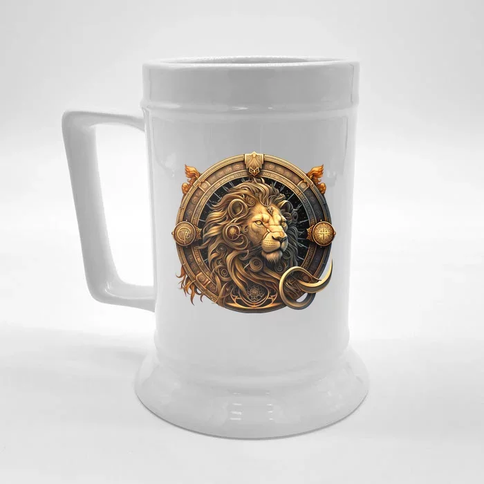 Leo Front & Back Beer Stein