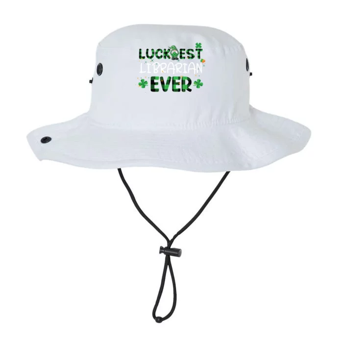 Luckiest Librarian Ever St Patricks Day Library Books Lover Gift Legacy Cool Fit Booney Bucket Hat