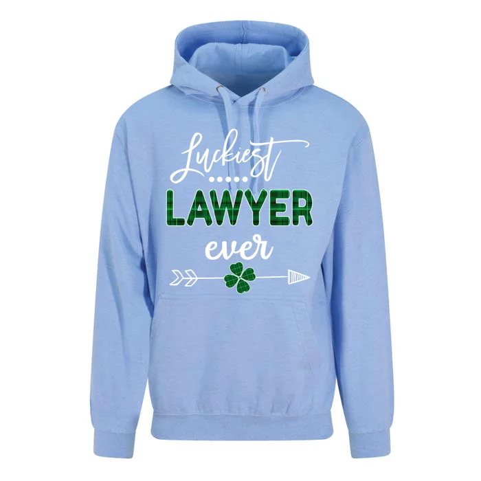 Luckiest Lawyer Ever Gift St Patricks Day Great Gift Unisex Surf Hoodie