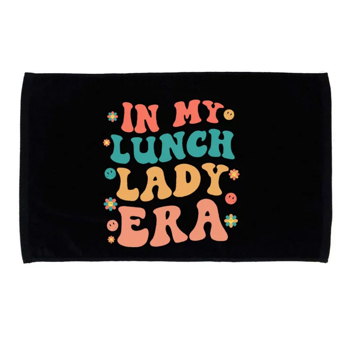 Lunch Lady Era Funny Lunch Lady Microfiber Hand Towel