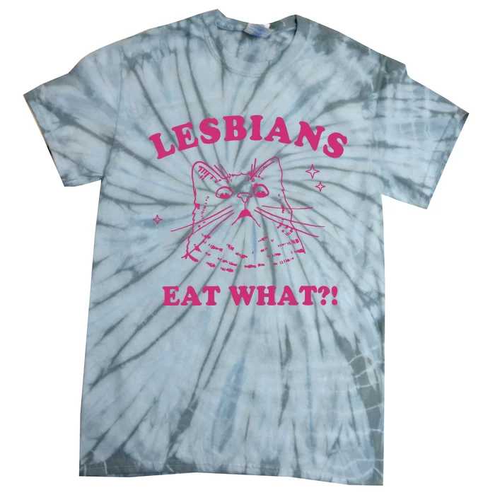 Lgbt Lesbians Eat What Tie-Dye T-Shirt